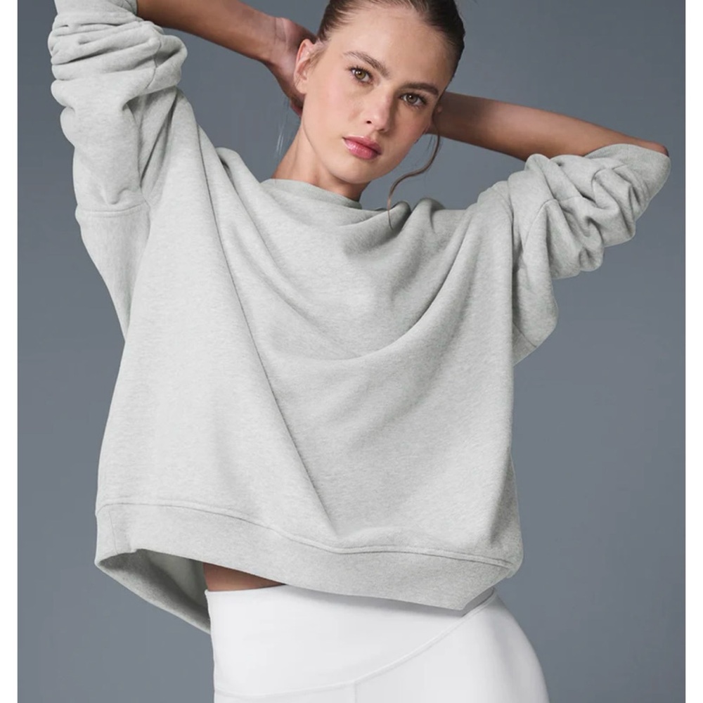 Alo Yoga Renown Heavyweight Crewneck Sweatshirt